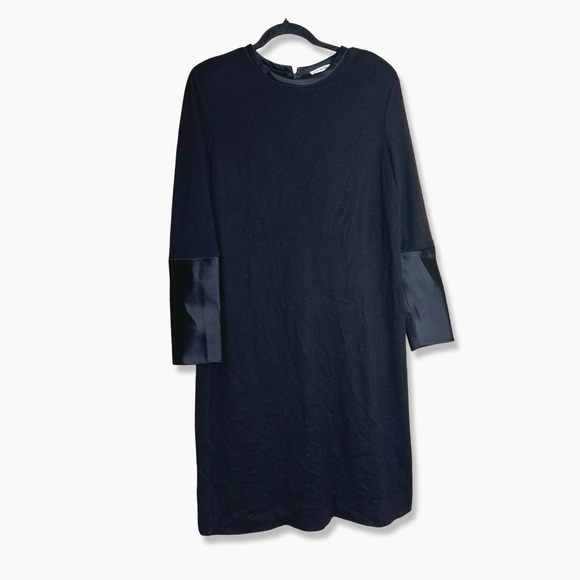 Shawn Ray Fons Dress Size 14 Black Color Cashmere Silk - Picture 1 of 2